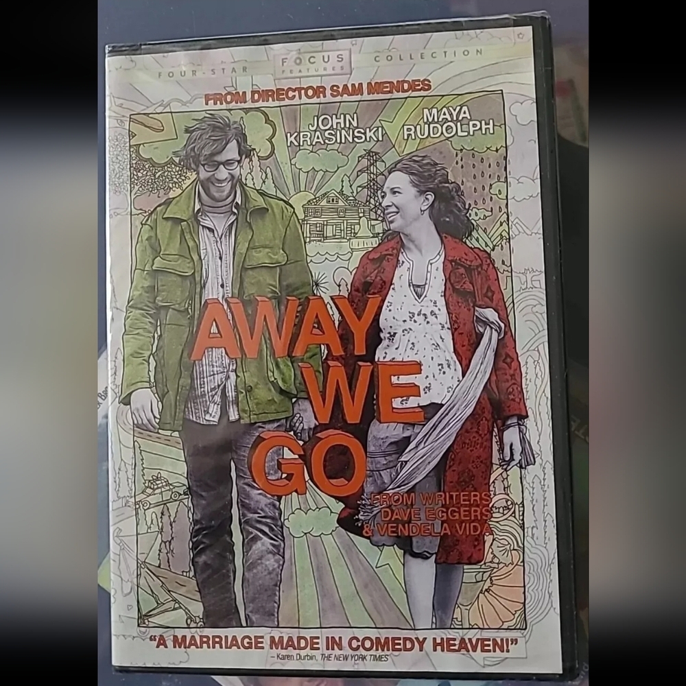 Away We Go (DVD, 2010) New